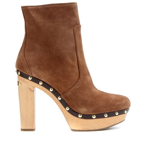 Michael Kors Suede Studded Boots for Women for sale 